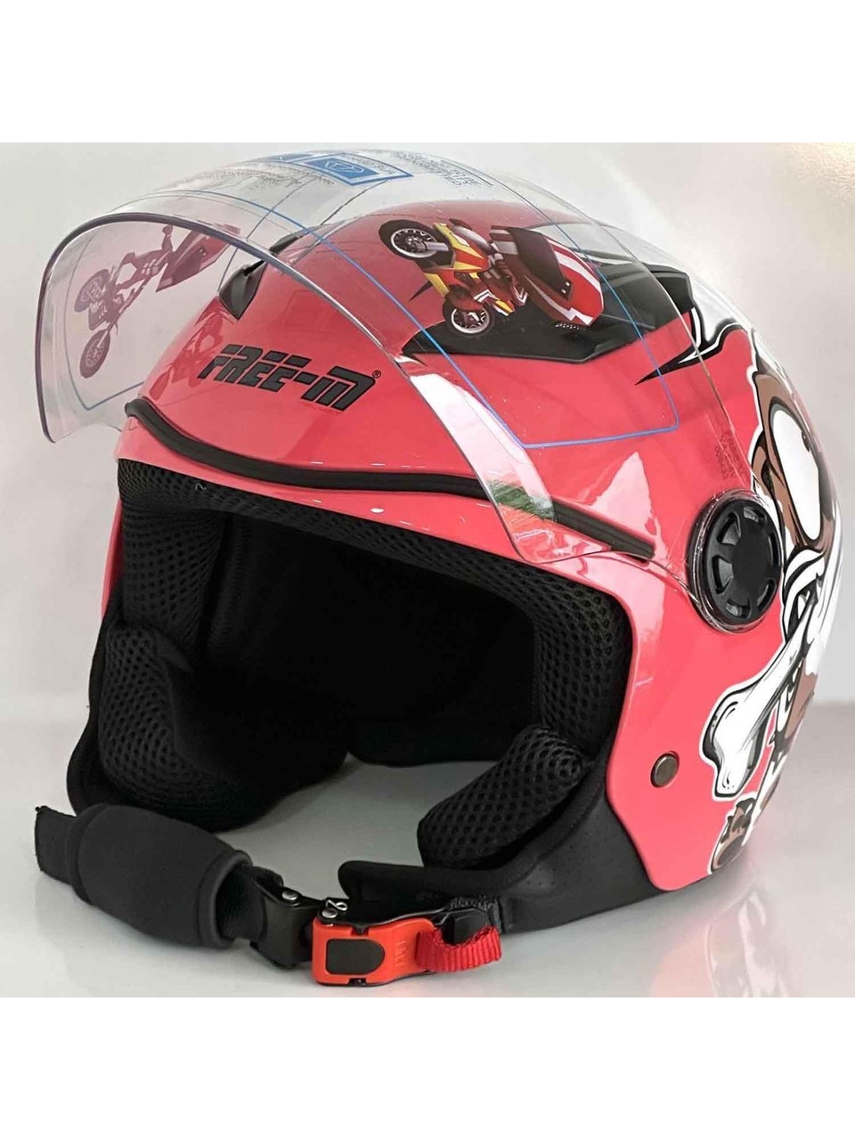 FREE-M FR205 ŞEFFAF KASK CAMI - VİZÖR